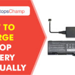 How to charge laptop battery manually